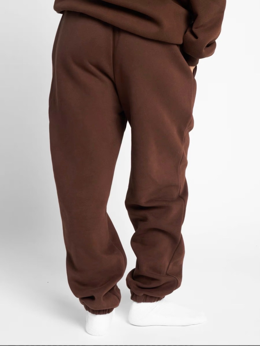 Comfrt Standard Sweatpants | Size M | Walnut dark brown | Thick joggers - Picture 2 of 12